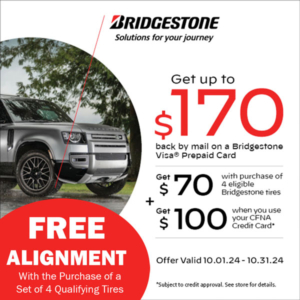 Bridgestone Tire Sale 